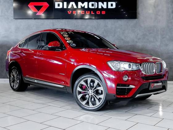 BMW X4 2.0 28I X LINE 4X4 16V TURBO GASOLINA 4P AUTOMÁTICO BMW X4 2.0 28I X LINE 4X4 16V TURBO GASOLINA 4P AUTOMÁTICO